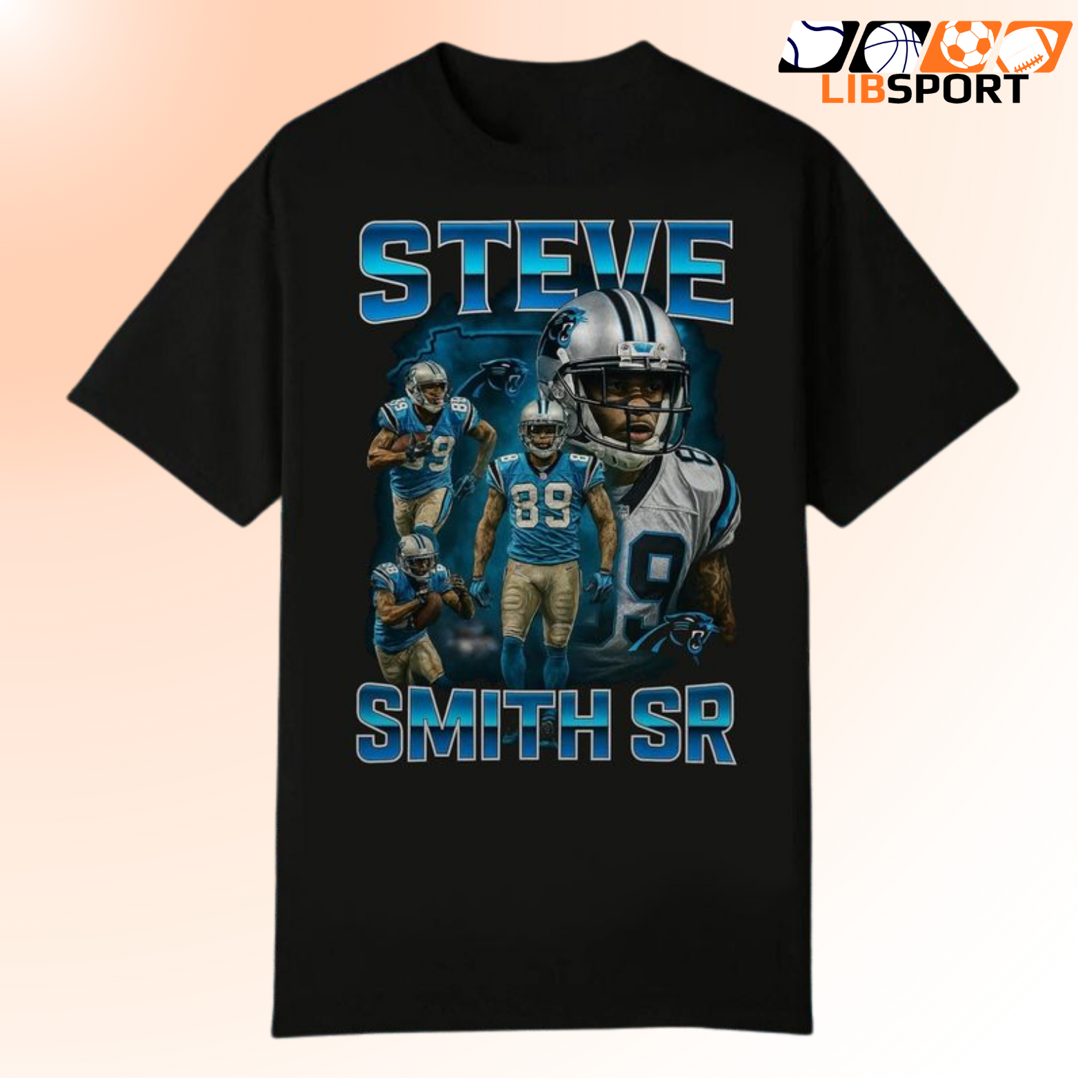 Steve Smith Sr Shirt, Carolina Panthers Nfl Tee, Unisex T-Shirt